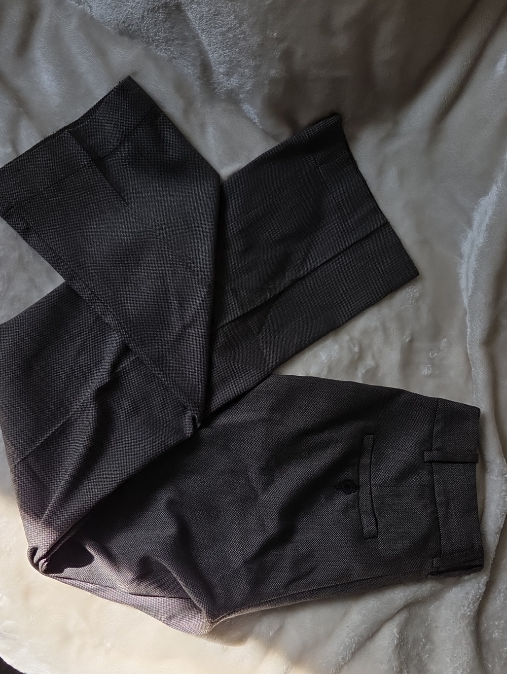 Zara Basic Women's Herringbone Pattern Slscks. Size 4.